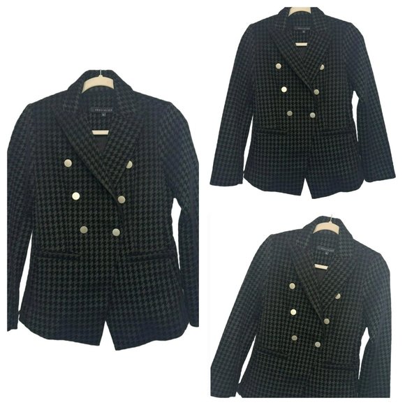 Abbeyglass Ladies Button Up Closure Layering Professional Black Blazer Size XS - Picture 1 of 7